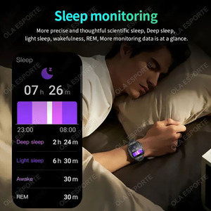 Reloj Inteligente GPS para Exteriores HT36, Resistente al Agua IP68, Linterna LED, Monitor de Ritmo Cardíaco, Reloj Deportivo para Hombre - Product Image 6