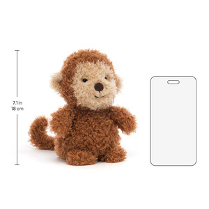 Jellycatt Lindos Peluches de Mono, Animales de Peluche de Alta Calidad, Muñecos de Peluche de la Selva, Perfectos para Regalo de Cumpleaños - Product Image 2