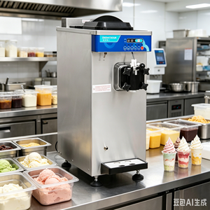 <span class=keywords><strong>Machine</strong></span> à glace molle de qualité industrielle U161 |   <span class=keywords><strong>Machine</strong></span> à glace verticale robuste de 4500 BTU pour les détaillants et les hôtels mondiaux - Product Image 1