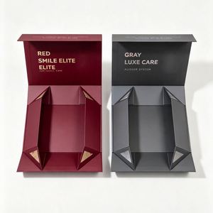 FX Premium Custom Folding <b>Magnetic</b> Packaging <b>Box</b> Luxury <b>Gift</b> <b>Box</b> with Sponge Lining for Dental Clinic Products OEM Factory - Product Image 4