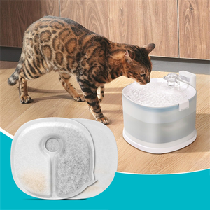 Cartucho de Cambio Rápido, Filtros de Carbón para Tanque de Agua Ciclónico Portátil, Purificador de Algodón de Coco para Bebederos y Comederos de Mascotas - Product Image 2