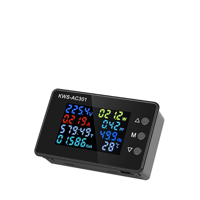 KWS-AC301 Digital Single Phase Voltage Meter 100A Current Meter with 50-300V Range