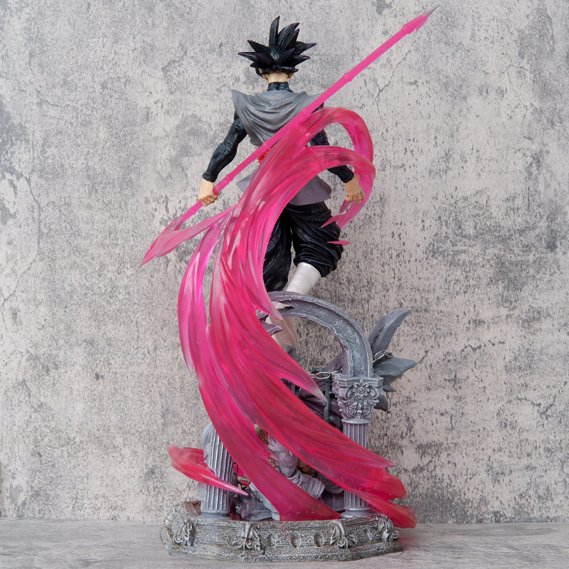 48CM Anime Dragon Son Goku Black Ball DBZ Peach Red Model
