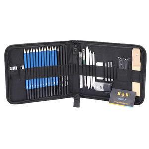 H & B ชุดดินสอวาดภาพร่างแบบ32/33/40/41/48ชิ้น - Product Image 1