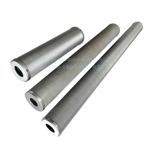 High Flow SS 304/316L Washable Pre <b>Filter</b> Reusable Water <b>Filter</b> Cartridge for Oil Ethanol Ink Solvent Liquid Purification - Product Image 1