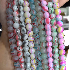 Cuentas de Vidrio de Colores Pastel de 10 mm al por Mayor, Cuentas de Cristal para Hacer Joyas, Proyectos Decorativos de Bricolaje, Cuentas de Cristal para Lámparas, Certificadas por Terceros - Product Image 4