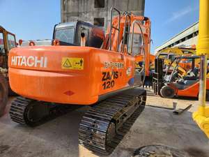 Excavatrice Hitachi ZX120 d'occasion, modèle original japonais Zaxis 120, pelle sur chenilles de 12 tonnes, équipement de construction à vendre - Product Image 2