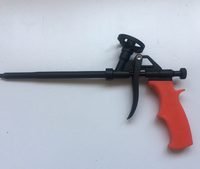Pistolet à main de distribution de mousse de polyuréthane robuste avec poignée colorée ou pour outils à main de surface de revêtement en téflon