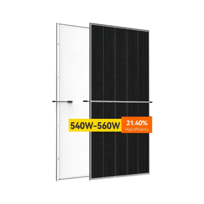 Châu Âu kho 550 Wát panel năng lượng mặt trời Monocrystalline Tấm Pin Mặt Trời 530 Wát 540 Wát 550 Wát với hiệu quả cao