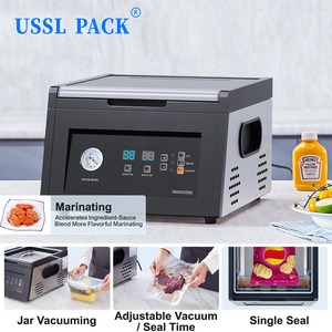 Sigillatrice Sottovuoto da Banco YJ-300TV1 per Carne Fresca, Pesce, Verdure e Cottura Sous Vide - Macchina Versatile per Confezionamento Sottovuoto da Tavolo - Product Image 4