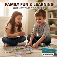 Jeux de société de puzzles personnalisés, jouets éducatifs précoces pour enfants, puzzle personnalisé pour enfants