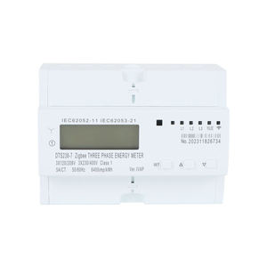 Compteur d'énergie intelligent triphasé ENGELEC de type CT à montage sur rail DIN avec Zigbee Tuya, compteur de puissance, wattmètre, affichage numérique LCD - Product Image 5