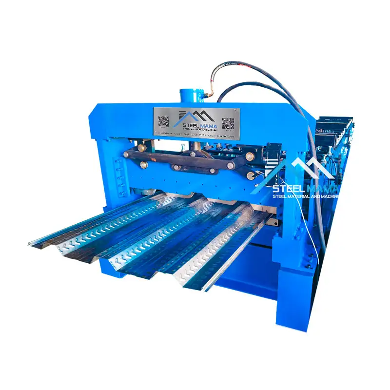 China New Type Full Automatic High Quality 1000mm Galvanized Steel Panel Sheet Decking Floor Roll Forming Machine