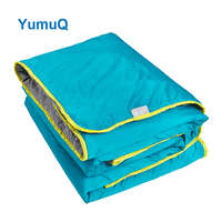 YumuQ 20D Ripstop-couverture en Nylon DWR confortable et ultralégère pour l'extérieur, avec rembourrage isolant en Fiber de coton gsm 200