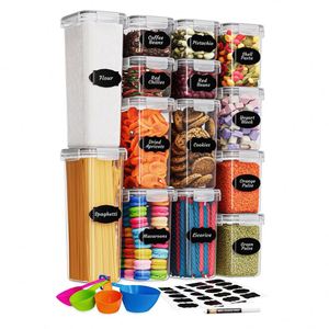 Clear square Plastic Vacuum Seal Food <b>Storage</b> <b>Containers</b> Organizer with Lids Home Kitchen for Products - Product Image 1