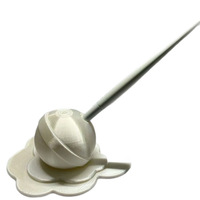 Support de bureau en silicone imprimé en 3D, jouet anti-stress pour les paresseux, ornement sphérique, pièce artisanale décorative, fabriqué en Chine