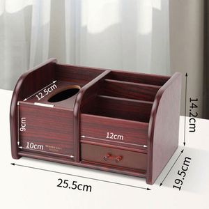 <b>Large</b>-Capacity Eco-Friendly Minimalist Glossy Wooden Rectangle Tissue <b>Box</b> Office Home Desk Organizers - Product Image 5