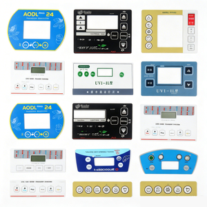 Clavier à membrane en caoutchouc personnalisé pour télécommande avec boutons autocollants en PET et montage sur panneau - Product Image 6