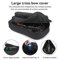 Étui à arc personnalisé avec logo, sacoche de chasse portable pour arc, étui universel pour arc démontable, sac pour arbalète