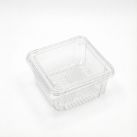Barquettes en PET transparentes personnalisées pour boulangerie, présentoirs en plastique pour biscuits, pâtisseries, emballages
