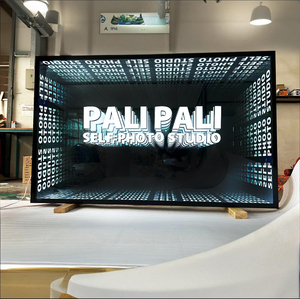 Tùy chỉnh lớn 3D logo Infinity Gương đèn neon hình lục giác và hình chữ nhật phong cách cho văn phòng và cửa hàng trang trí công ty nhà - Product Image 4