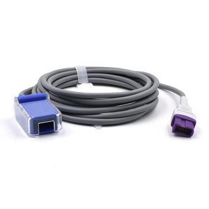 Fournisseur d'usine Compatible pour Spacelabs 91220-B Câble adaptateur Spo2 90369 Câble adaptateur Spo2 réutilisable pour une utilisation hospitalière - Product Image 1