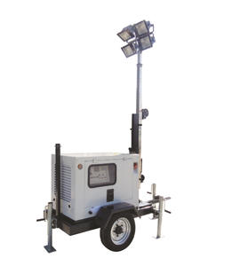 Torres de Luz LED Portátiles de Diésel con Batería de Ultra Larga Duración, Luz Blanca para Obras, Jardines, Paisajes y Emergencias, IP67 - Product Image 4