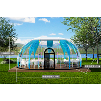 Fabricant de maisons à bulles extérieures Camping Dome Transparent Waterproof Oval Bubble House