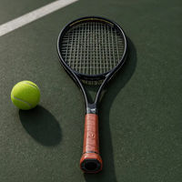 Cadre de raquette de tennis en fibre de carbone pleine longueur avec logo personnalisé, 97 pouces carrées, 315 g, 16x19, OEM ODM, raquette de tennis pour entraînement et compétition adulte