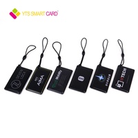 Porte-clés NFC RFID étanche personnalisable YTS à prix d'usine, carte époxy vierge pour contrôle d'accès