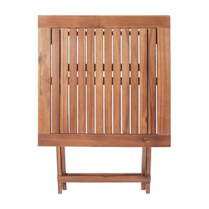 Moderno y versátil juego de bistró de madera de acacia, muebles de patio portátiles para comedor, sala de estar, Hotel, parque al aire libre, uso cómodo - Product Image 4
