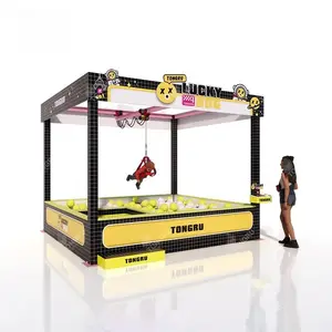 High quality hanging person claw machine Adults and Kids real man toy catcher crane human claw machine