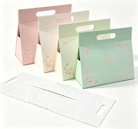Luxusmarke Personalisierte Karton-Geschenkverpackung Papierbox mit Griff Magnetisch für Hochzeitsgeschenke Maßgeschneiderter Service