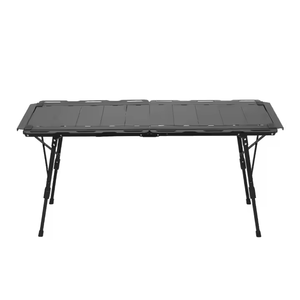 Portable <strong>Adjustable</strong> Height Aluminum IGT <strong>Table</strong> with Carrying Bag for Outdoor <strong>Folding</strong> <strong>Picnic</strong> &amp; Camping in Kitchen or Exterior Use - Product Image 2