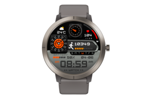 นาฬิกาอัจฉริยะ <span class=keywords><strong>Strava</strong></span> Connected Multi-Sport สำหรับ Android รุ่น DM76 พร้อมฟังก์ชันวิเคราะห์ประสิทธิภาพการเล่นกีฬา สำหรับนักกีฬา พร้อมหน้าจอ AOD และแบตเตอรี่ใช้งานได้นาน - Product Image 2