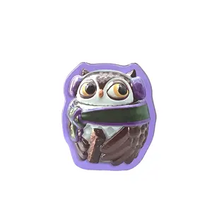 Halloween Owl Embossed Tin Metal Tin Box Wholesale Cookie Tin