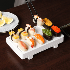 Kit de fabrication de sushi en plastique de qualité alimentaire DIY Ustensiles de cuisine <span class=keywords><strong>pour</strong></span> le riz Légumes Viande Comprend un moule et une machine <span class=keywords><strong>pour</strong></span> sushi Outil - Product Image 1