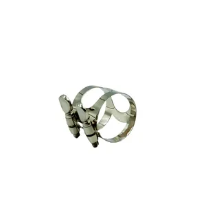 <span class=keywords><strong>Boquilla</strong></span> de saxofón <span class=keywords><strong>soprano</strong></span>, Ligadura de Metal <span class=keywords><strong>para</strong></span> <span class=keywords><strong>boquilla</strong></span> de saxofón <span class=keywords><strong>soprano</strong></span> con tornillos dobles, piezas de viento de madera - Product Image 4