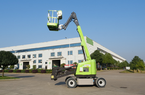 15.8m Height <strong>Towable</strong> Articulated Boom Lift 36kw Za14j 300kg Capacity <strong>Aerial</strong> <strong>Work</strong> <strong>Platform</strong> in Stock - Product Image 3