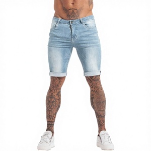 Pantalones Cortos de Verano para Hombre, a Cuadros, Cintura Elástica, Cintura Media, Tejido Oxford, Deportivos, Transpirables, de Secado Rápido - Product Image 3