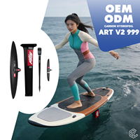 Hydrofoil de surf ART V2 999 Ultra High Mod, maniabilité fluide, faible résistance, vitesse stable, contrôle du foil, mât en carbone AXIS HM