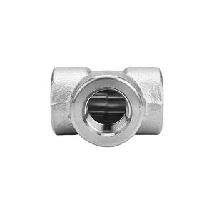 Raccord en T fileté femelle SUS316L 3000 psi pour <span class=keywords><strong>connexion</strong></span> de tuyau NPT1/2, usage industriel - Product Image 2