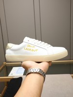 Baskets de créateur de luxe vintage à motif étoile en cuir véritable et maille, tendance sportive, à lacets, semelle extérieure en caoutchouc, toutes saisons