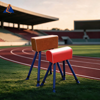 Cheval de gymnastique de styles variés, appareil d'entraînement réglable pour la compétition et l'entraînement des gymnastes