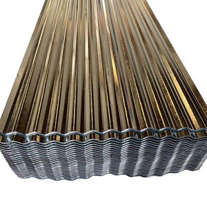 Tôles de <span class=keywords><strong>toiture</strong></span> en acier galvanisé corrugué de haute qualité en gros, BWG 28, 12 <span class=keywords><strong>pieds</strong></span> - Product Image 2