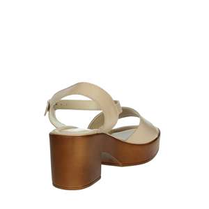 Cinzia <b>Soft</b> Women's Heeled Sandal Beige IAF203185 Platform Style - Product Image 2