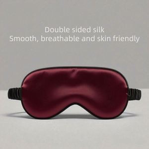 Customized logo Double-sided Silk <b>Eye</b> <b>Mask</b>, Blackout Aid, Silky Smooth and Comfortable <b>Eye</b> <b>Mask</b> for Sleep - Product Image 4