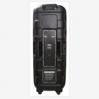 Altavoz de Karaoke de 150 Vatios con Supergraves, Sistema de Altavoces PA Activo de Doble Altavoz de 15 Pulgadas, Altavoz Recargable de Gran Potencia con Carro para Exteriores