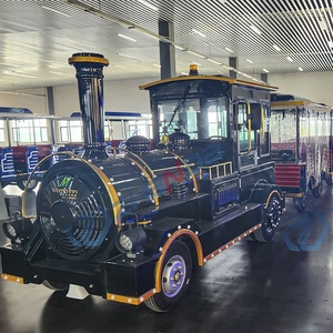 Tren Eléctrico Turístico para Instalaciones de Entretenimiento, Vagón Turístico Personalizado, Carro Turístico de Bajo Consumo en Venta - Product Image 4