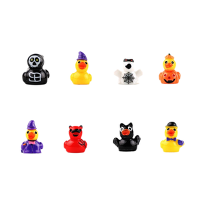DIY terrario decoración casa de muñecas figuras conjunto hadas jardín miniatura resina verano Mini Halloween arena calabaza pato lindo dibujos animados - Product Image 1